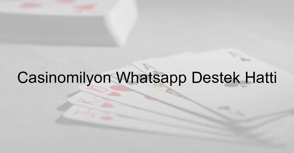 Casinomilyon Whatsapp